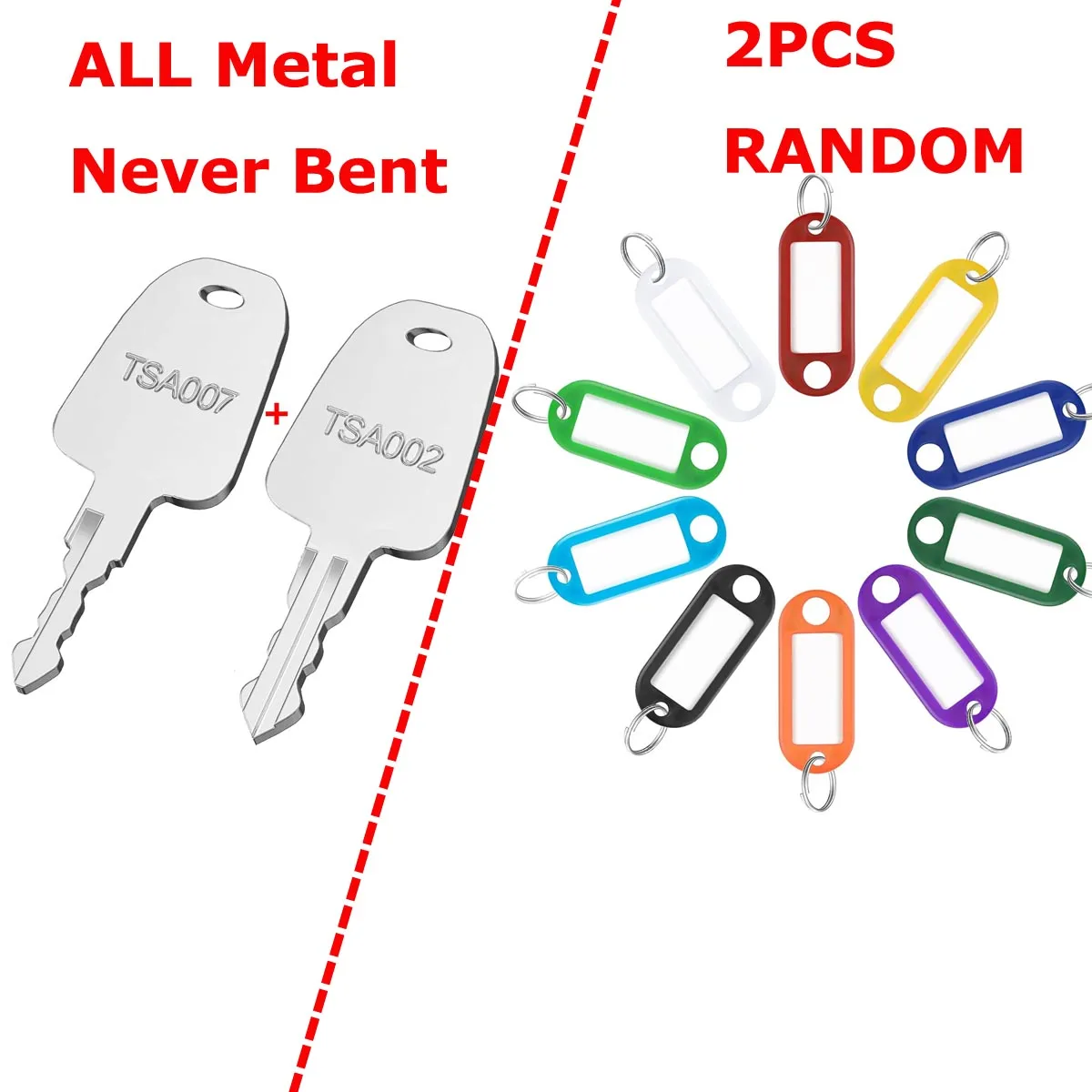 TSA 007 Master Key for Luggage for Luggage Suitcase Customs TSA Lock Luggage Key Repair Luggage Key Accessories