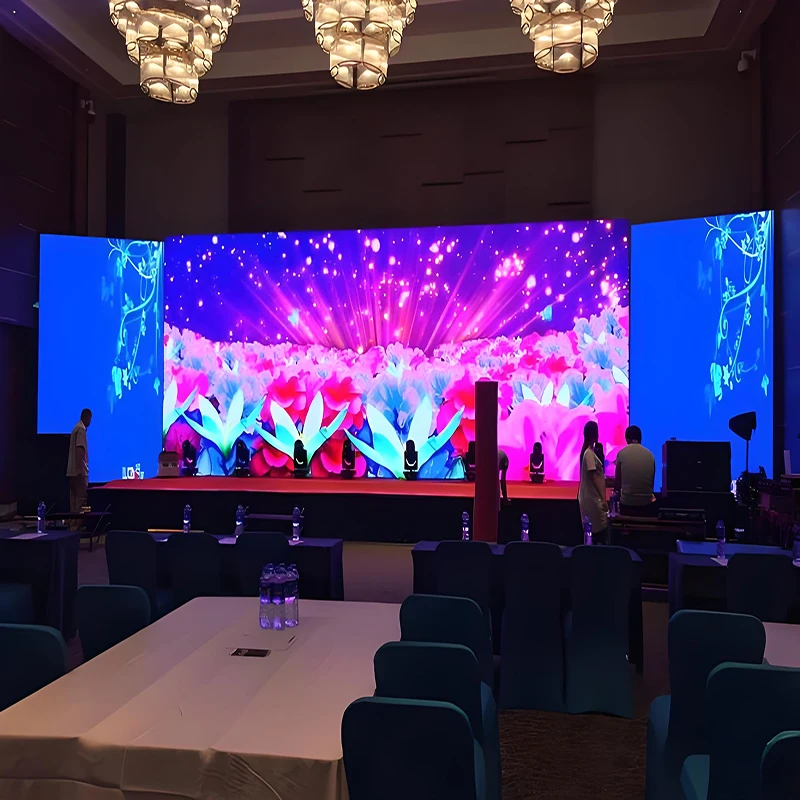 شاشة LED للإيجار بالألوان الكاملة عالية الدقة، لوحات عرض LED للإعلانات الداخلية #6