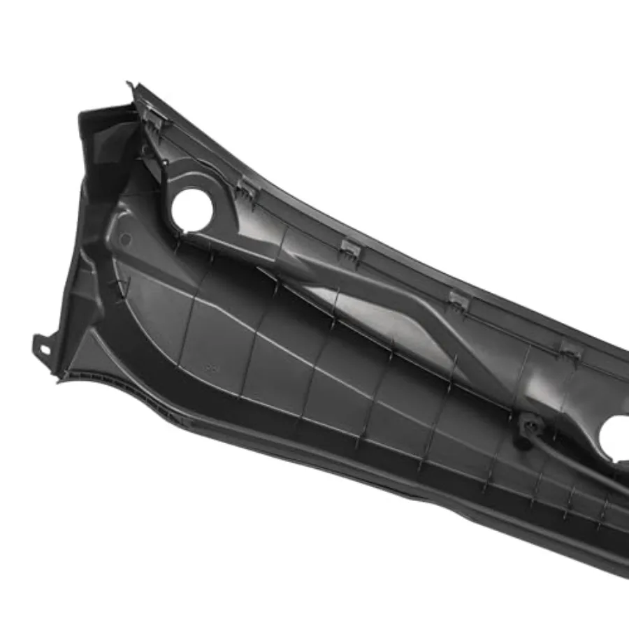 Front Center Luchtinlaat Raam Cover Ruitenwisser Cowl Panel Grille voor 2011-2014 Sonata Vervanging Compatibel met 86150-