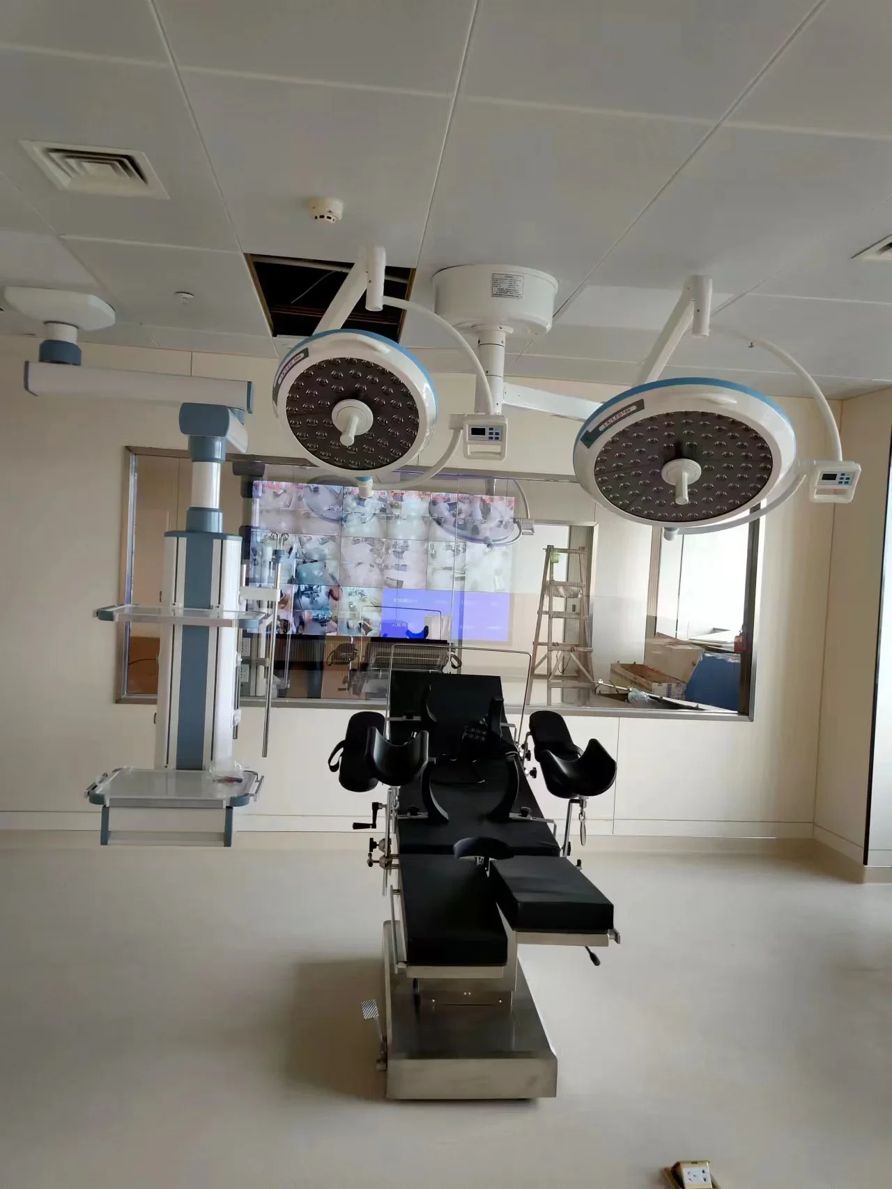 Stainless steel surgical operation bed 5-function general electric operating table with battery