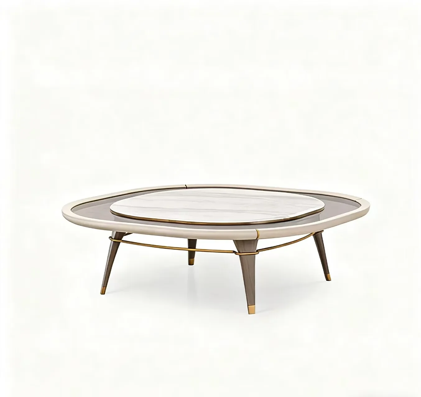 Q  living room home light luxury high-end art marble coffee table