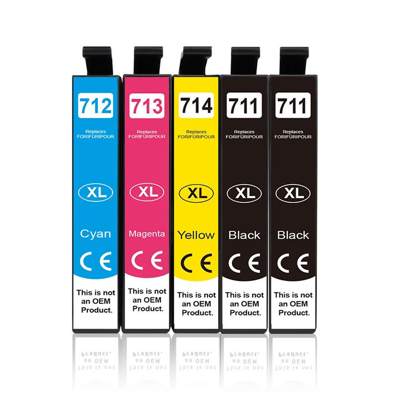 Wkład atramentowy InkGarden T0711 do drukarek Epson Stylus SX110 SX215 SX218 SX400 SX405 SX410 SX415 SX510W SX515W DX7400 — zdjęcie produktu 6