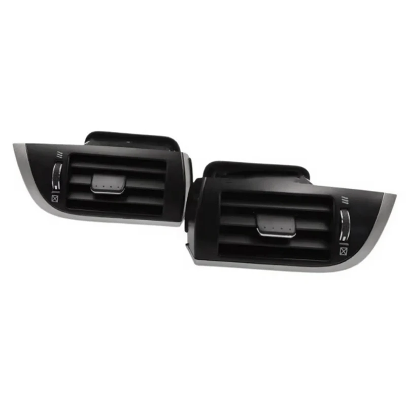 Super Sale 1Pair Black Dash Air Conditioner Vent Grille 55650-06151 55670-06151 for Toyota Camry 2012-2017 A/C Air Outlet Vents