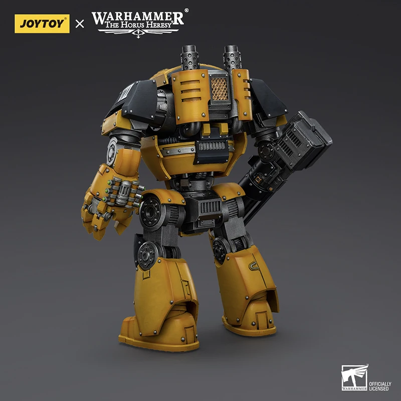 JOYTOYWarhammer 40K Horus Imperial Fists Contemptor Dreadnought 1:18 Figures Game Models Mecha Toys Collection Ornament