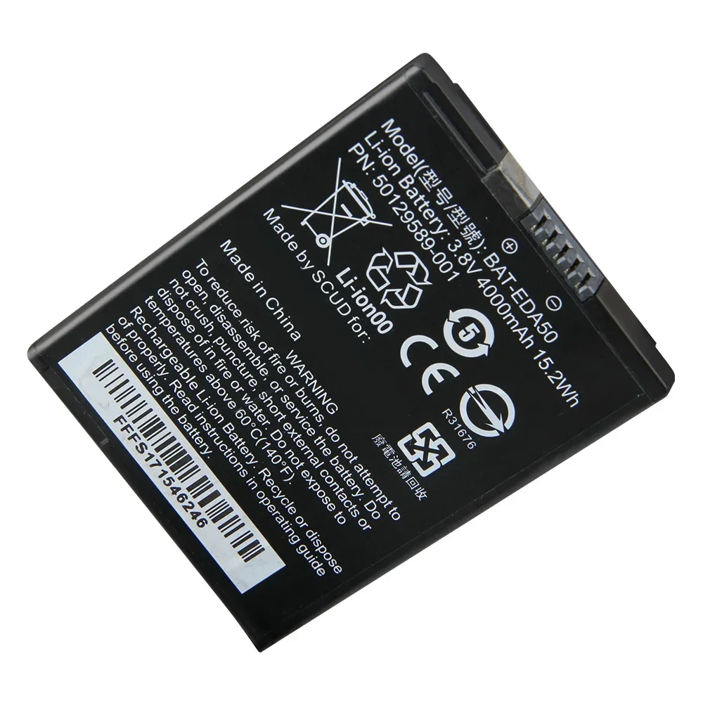 Replacement Battery BAT-EDA50k For Honeywell EDA50 EDA50hc Scanpal EDA40 BAT-EDA50 High Quality Batteries With Tool 4000mAh