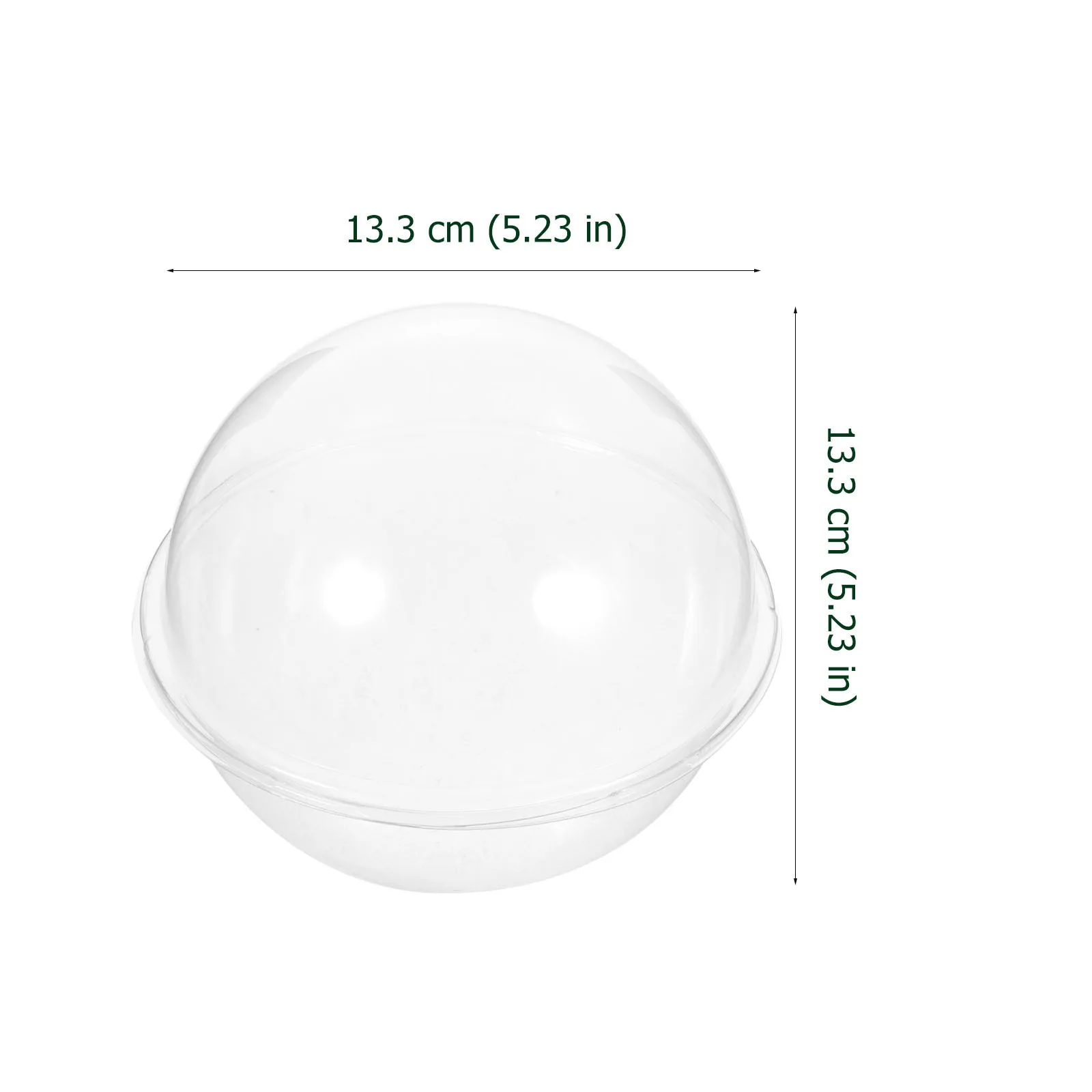 10 шт., прозрачные купольные коробки для торта, материал для домашних животных, маленькие коробки для торта, упаковка для десертов, тортов, выпечки, вечерние коробки для кексов