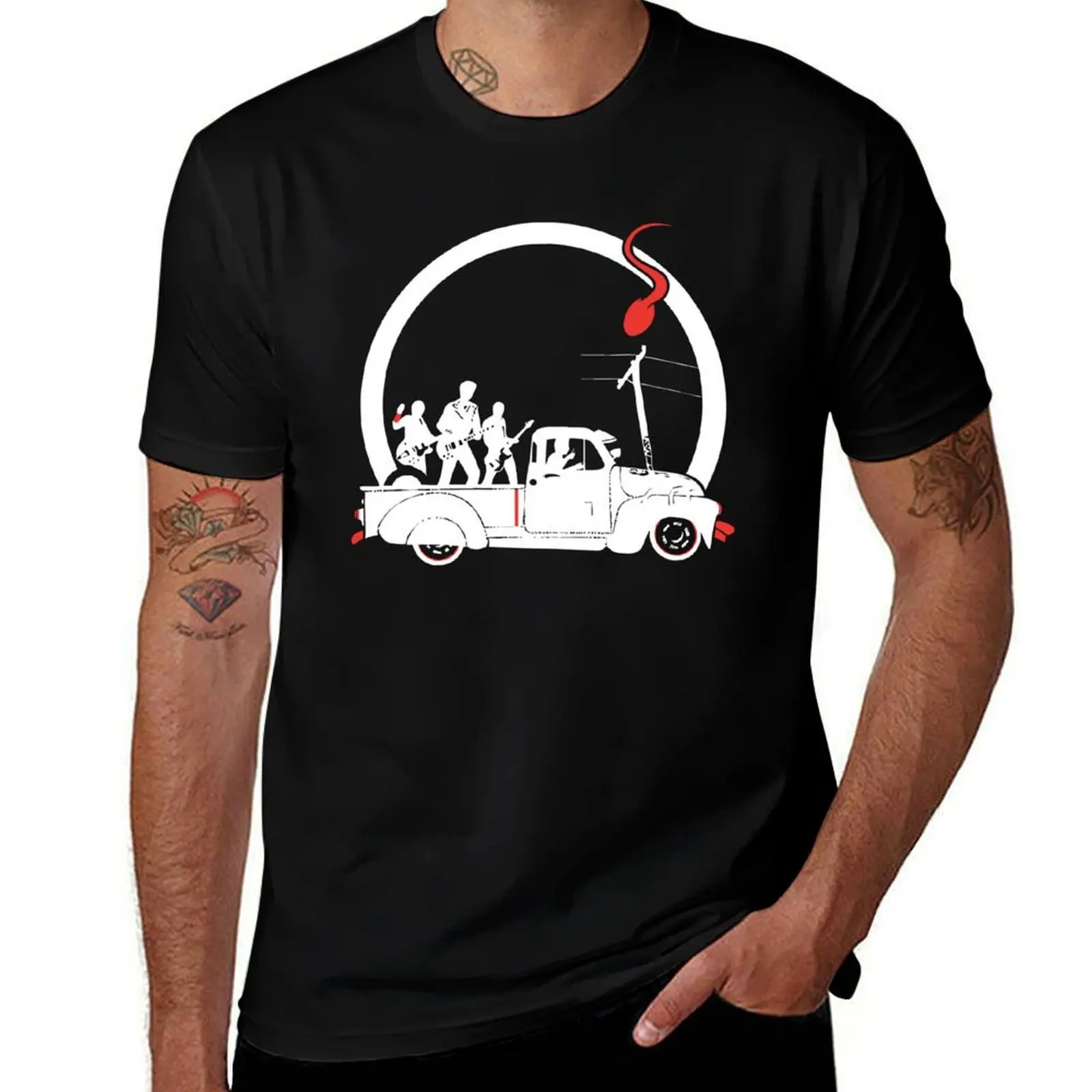 

QOTSA Band T-Shirt t shirts for man graphic vintage man t shirts for men T-Shirt