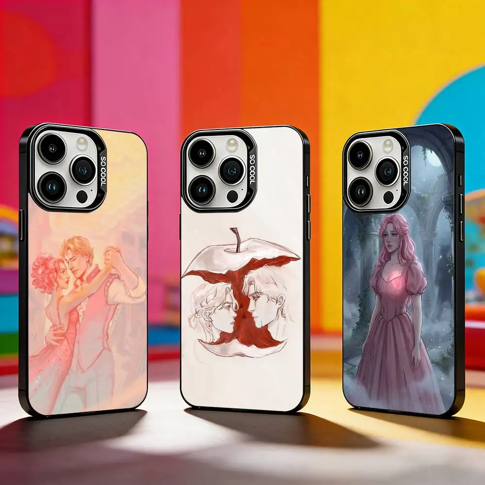 

Once Upon a Broken Heart Phone Case For iPhone 17,16,15,14,13,12,11 Plus,Pro Max,XS,Colored silver phone case