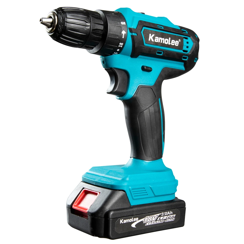Imagem -06 - Broca de Impacto sem Fio Escovada Elétrica Chave de Fenda Elétrica Ferramentas Elétricas Faça Você Mesmo para Makita Bateria 18v Kamolee 10 mm 13 mm