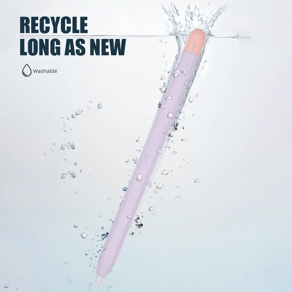 Stylus Cover  For Pencil Protective Case Color Matching Stylus Protective Case Non-slip Anti-fall Pen Cover