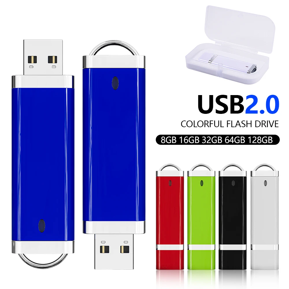 Lighter Shape USB Flash Drive 128GB Business Gift Pen Drive 64GB With Box Memory Stick 32GB Real Capacity USB Flash Memory 16GB