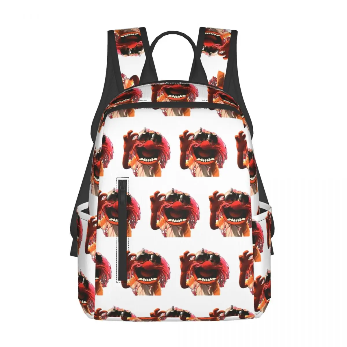 

Animal Drummer Backpack Large Capacity Boys Girls BookBag School Bag Shoulder Bags for Men Women