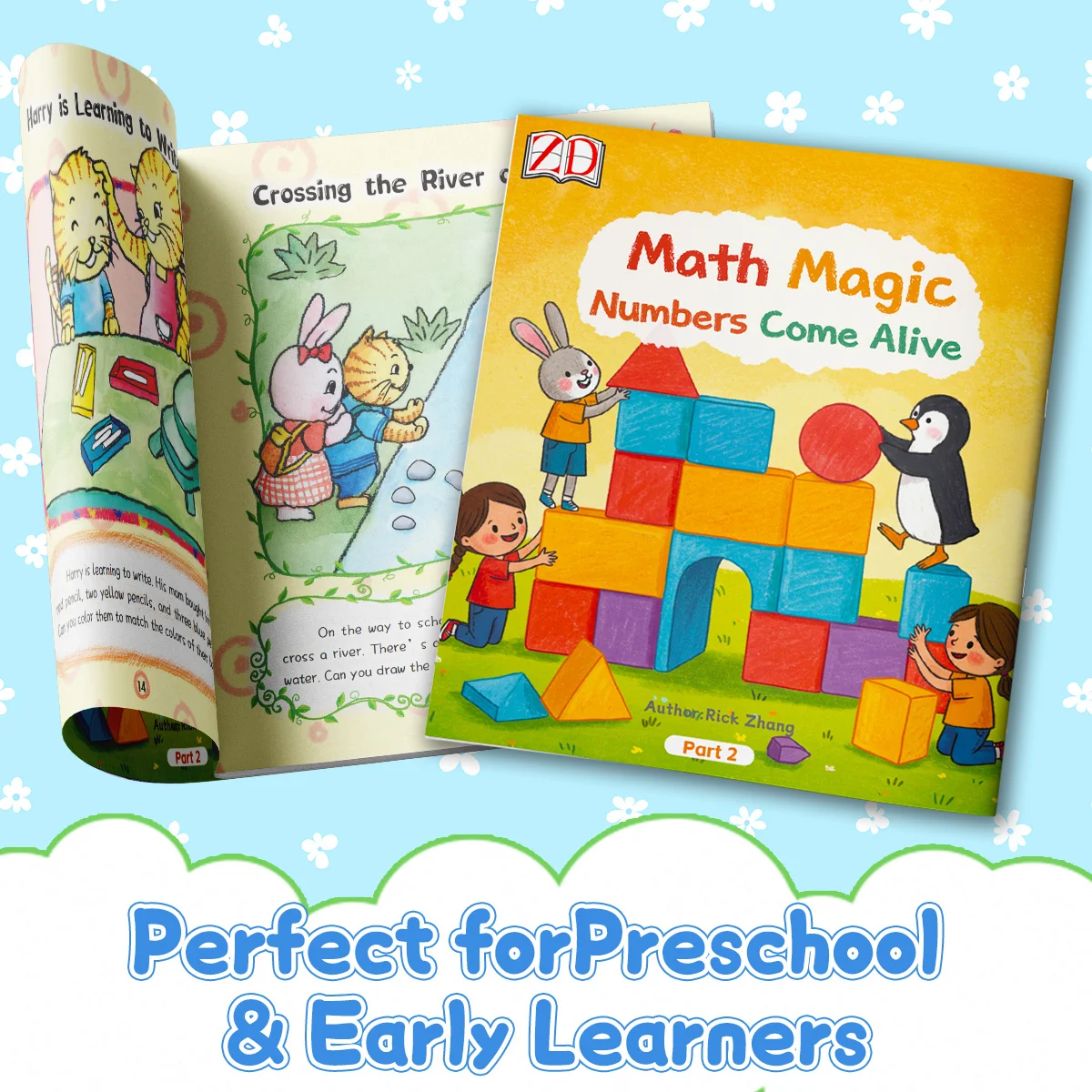 Math Magic Numbers Come Alive, English Edition, Shape Recognition, Number Thinking, and Early Math Practice for Kids