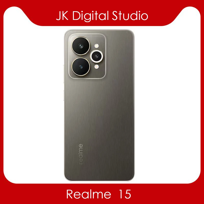 جوجل بلاي غير مقفول Realme 15 هاتف محمول 6.77 بوصة 144 هرتز MTK Deminsity7300 + 50MP 7000Mah 80 واط داش شاحن NFC النسخة الصينية #3