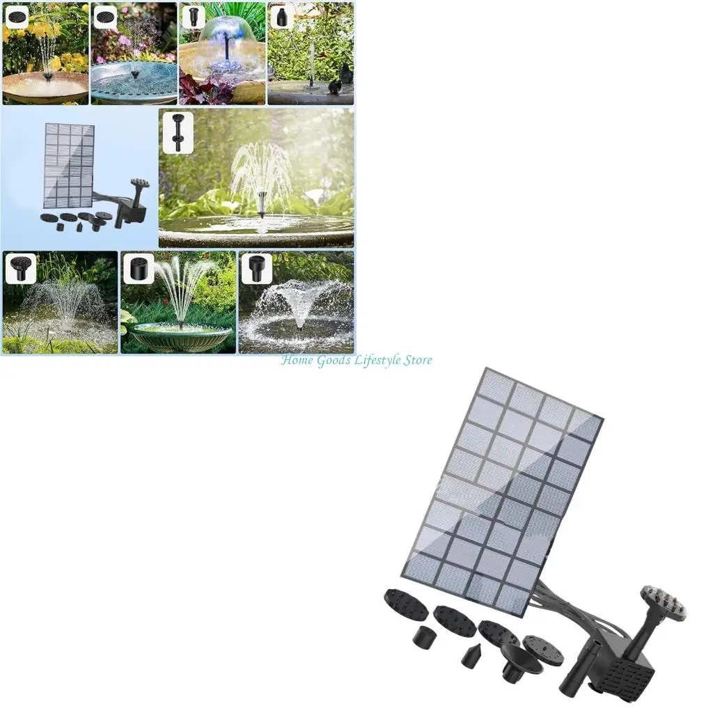

Насосы E74E 2.5W активированные солнцем солнечные фонтанные насосы для птичьих ванн и небольших дисплеев