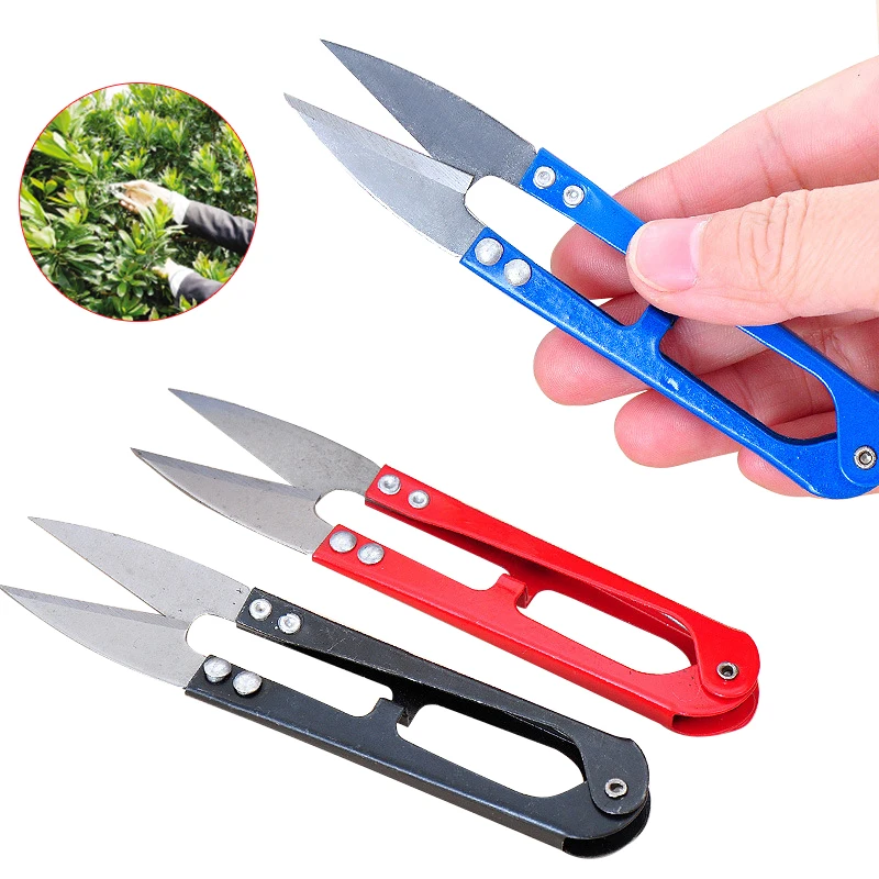 3Pcs Pruning Shears Mini Sharp Scissors Gardening Plant Scissor Branch Pruner Trimmer Tool Sewing Clothes Thread Cutting Cutters