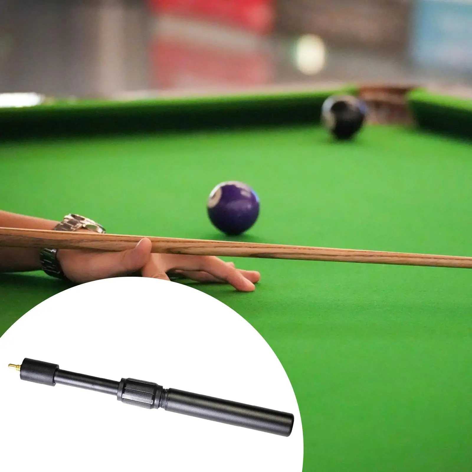 

Профессиональный телескопический удлинитель для бильярдного кия: удобный, компактный, простой в использовании, для любителей бильярда