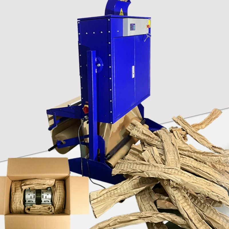 Buffer Kraft Paper Mat Machine Kraft Paper Packaging Machinery Double Layer Filled 、 Mat Kraft Paper Buffer Forming、 Mat Machine