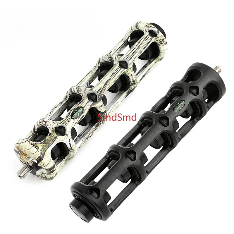 7 Inch Archery Compound Bow Stabilizer Aluminum Alloy Absorber Damper Balance Bar for Bow Hunting Outdoor Shooting Sports