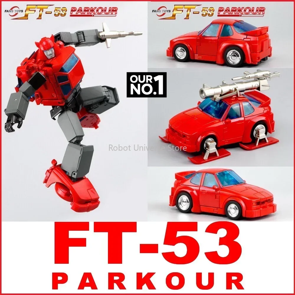 warga IN STOCK Transformation FansToys FT FT53 FT-53 Cliffjumper Parkour MP G1 Ratio Action Figure Robot Deformed Toys Gifts