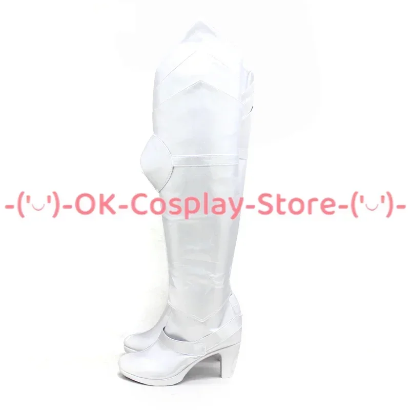 [حسب الطلب] لعبة ملكة جمال Allsunday روبن تأثيري أحذية أنيمي لعب الأدوار الدعائم هالوين كرنفال عطلة حفلة بولي Boots الأحذية الجلدية