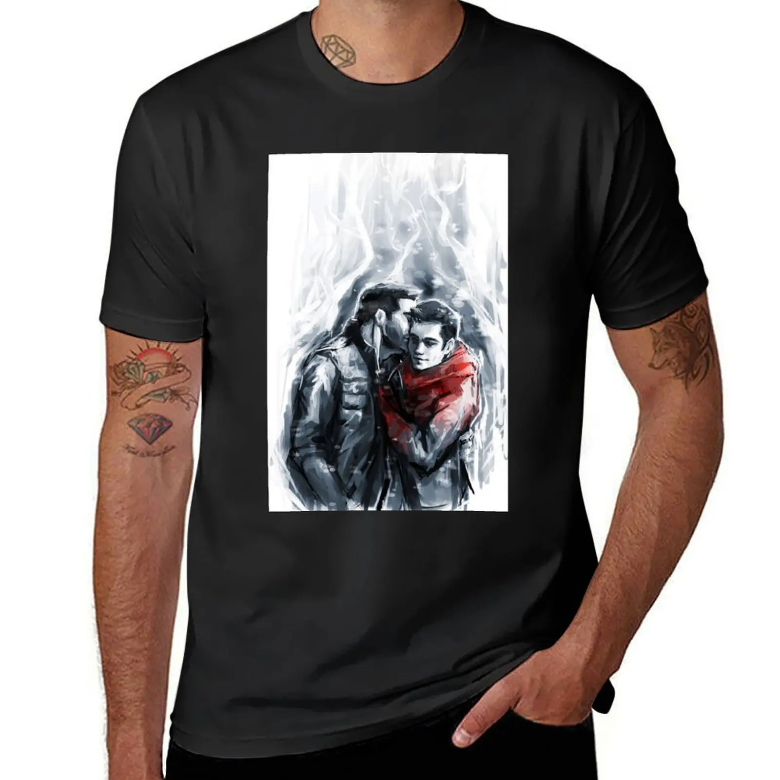 sterek T-Shirt customs customizeds Short sleeve tee mens graphic t-shirts pack