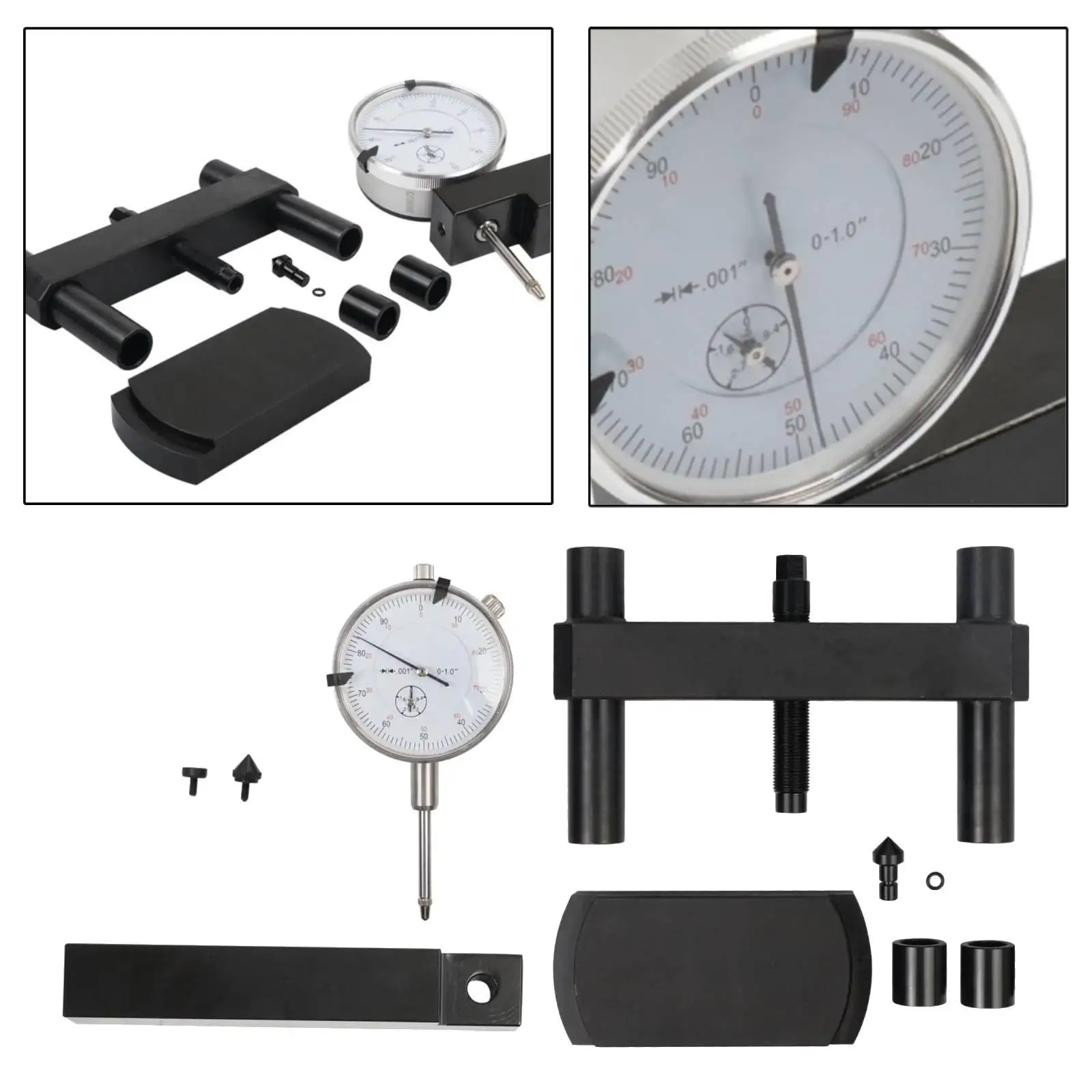 Counter Bore Gauge High Precision 6434 Sleeve Height Indicator Cylinder Liner Tool Universal for Engine Workshop Assembly