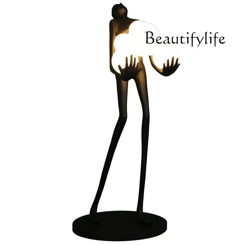 

Portrait Floor Lamp Creative Personality Sculpture Art Decoration Design Sense