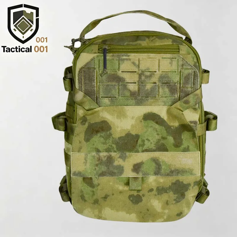 Tactical Style Multi-functional Multi-tasking Assault Backpack With Dual Shoulder Straps Compatible With Helmets And Expandable
