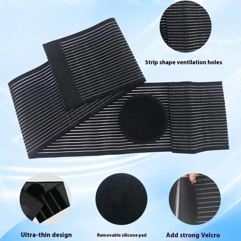 

НОВЫЙ 2025 1 шт., пояс для пупкового пупка для мужчин и женщин/уход за животом, поддерживающий переплет с подушечкой, эластичная хлопчатобумажная ткань