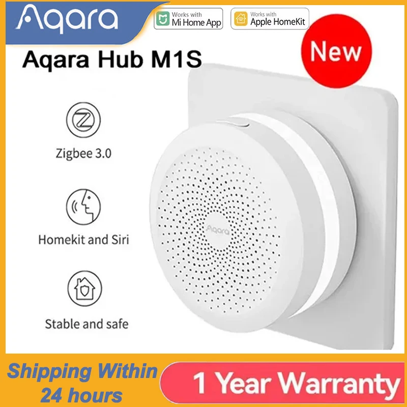 

Aqara Hub M1S Gateway Smart Home Kits Zigbee 3.0 Temperature Door Motion Sensor Wireless Switch Work with Mi Home Homekit APP