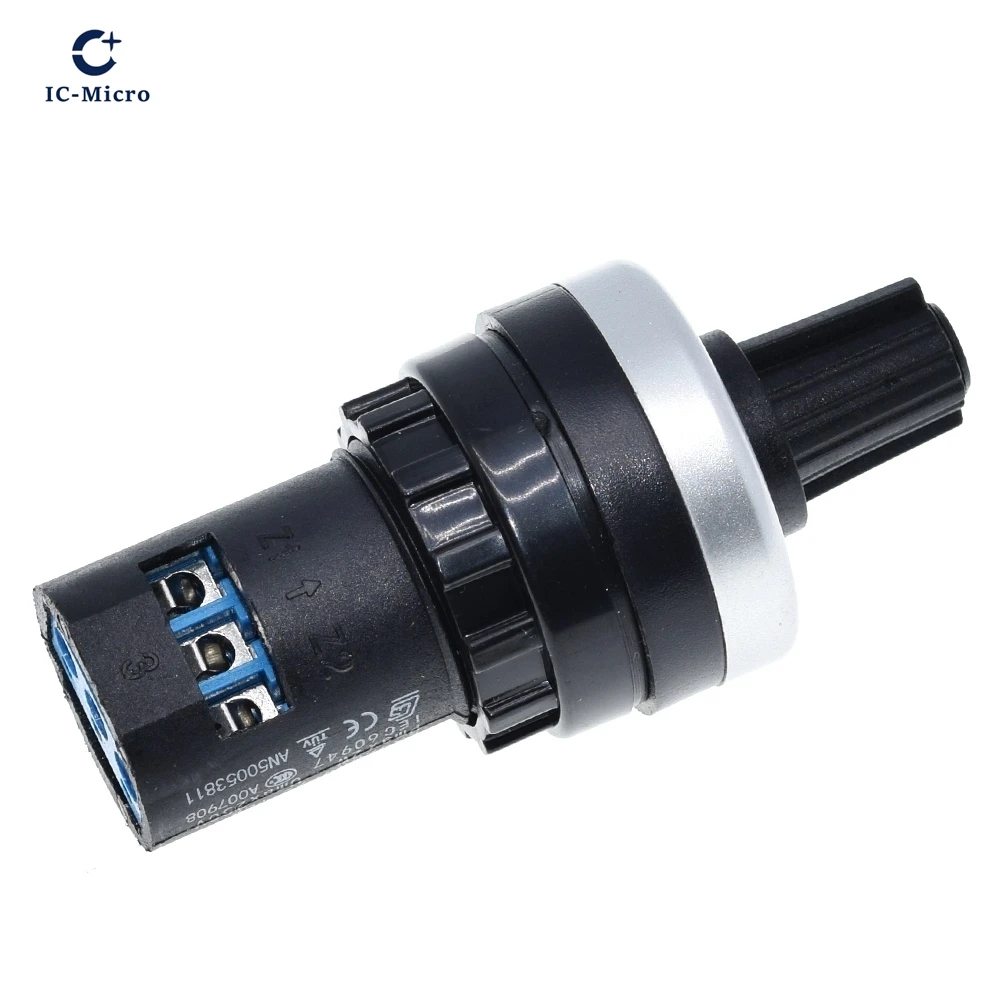 XZG LA42DWQ-22 1K 2K 5K 10K 22 مللي متر قطر الأواني الروتاري الجهد محول محافظ العاكس المقاومة التبديل