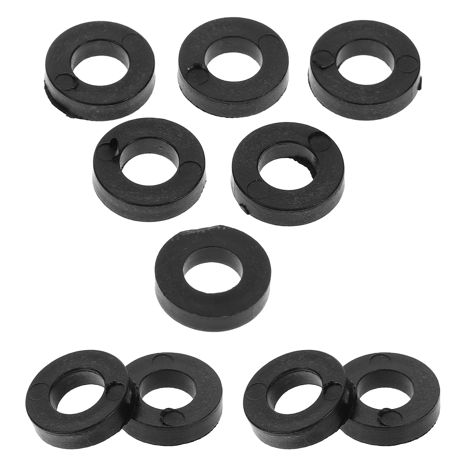 

100 Pcs Drum Spacers Lug Gaskets Screw Washer Components Parts Kit Maintenance Plastic Washers