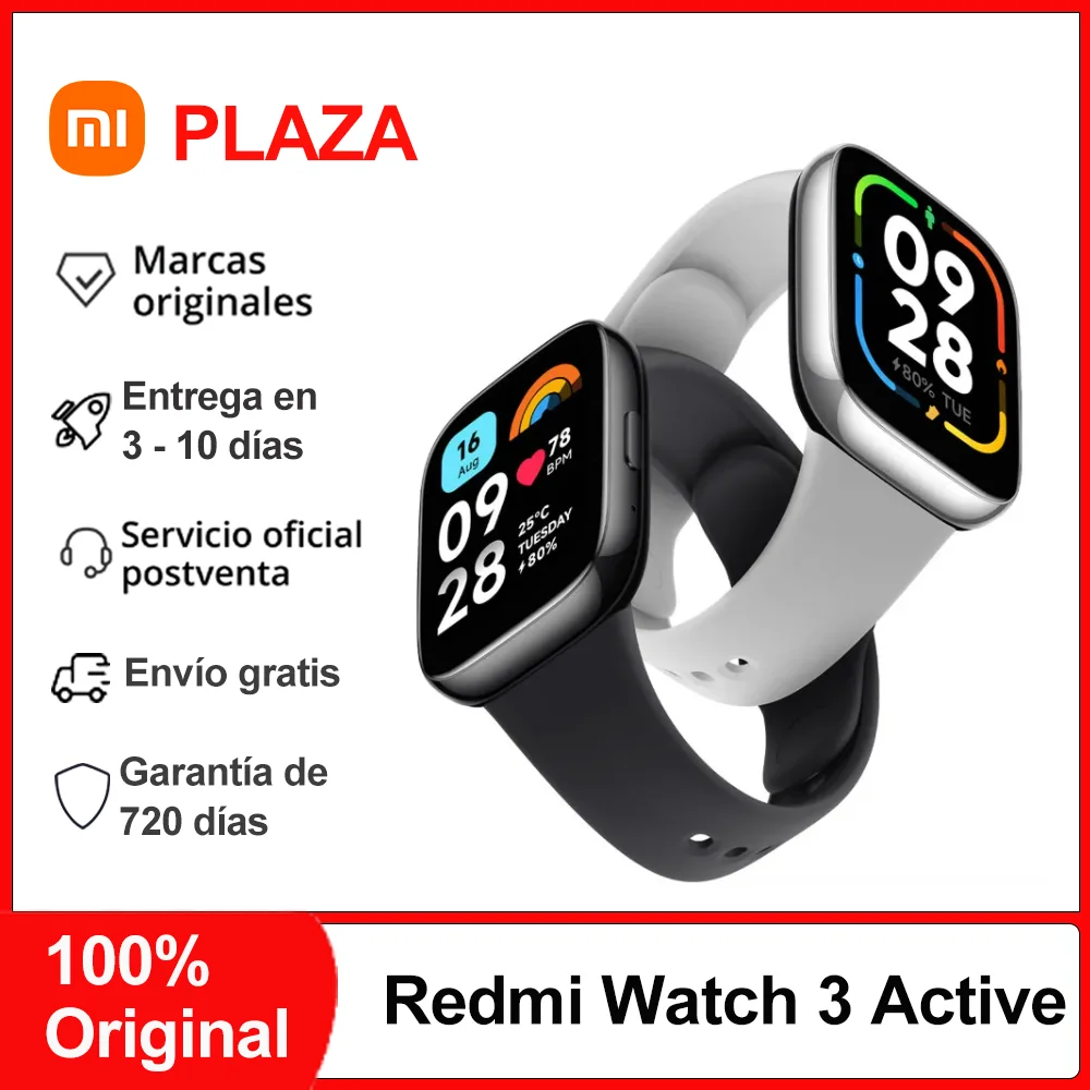 Xiaomi Redmi Watch 3 Active Smart Watch Bluetooth 5.3 Blood Oxygen Heart Rate Supports Bluetooth Voice Calls 1.83