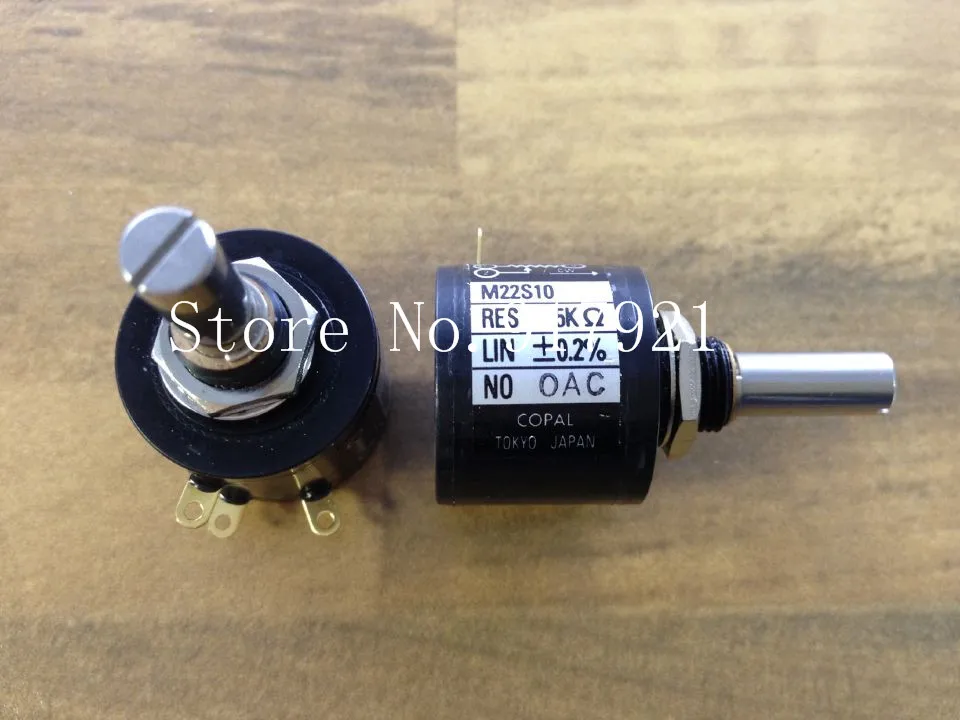 [BELLA] The new Japanese COPAL M22S10 high precision potentiometer 1K 2K 5K 10K 20K 50K 100K genuine original  --5pcs/lot