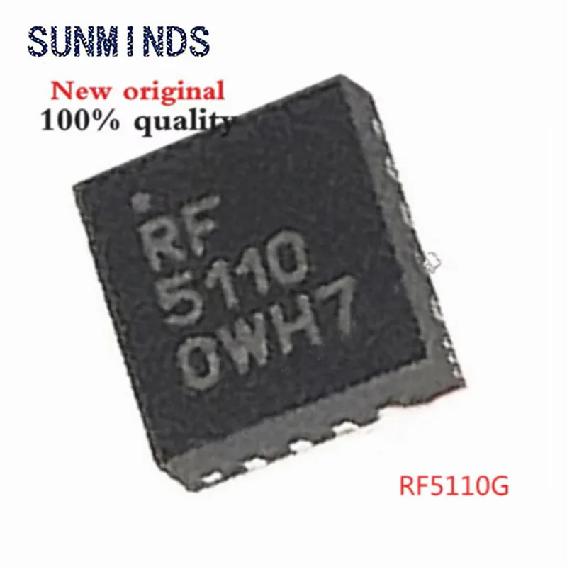 1-10PCS RF5110GTR7 RF5110G RF10G RF5110 QFN-16 Rf power amplifier IC chip