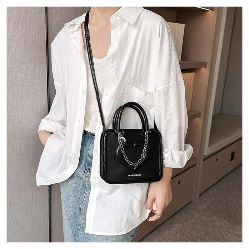 

Minority Design Shoulder Bag Women New Popular Small Square Bag Joker Lady Crossbody Korean Casual Biscuit Shoulder Bag