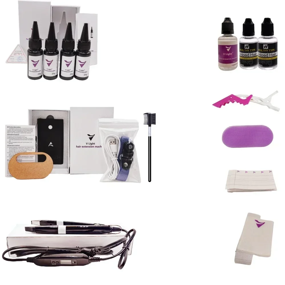 

The recommended hair extension tools for ordering are v light hair extension machine