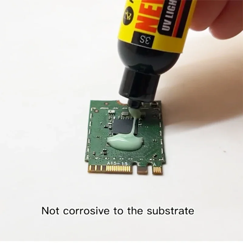 Kailiwei Flywire 3S Nano UV Quick-Drying Oil for Fixing Tail Plug Screw Stud Solder Pad Solder Resistance Mainboard Repair Tool