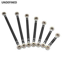 Varilla de cambio Universal para motocicleta, conexión M6, rosca lateral izquierda-derecha 40 60 80 100 120 160 180 200 220 240 260 280 320 340 380 400mm