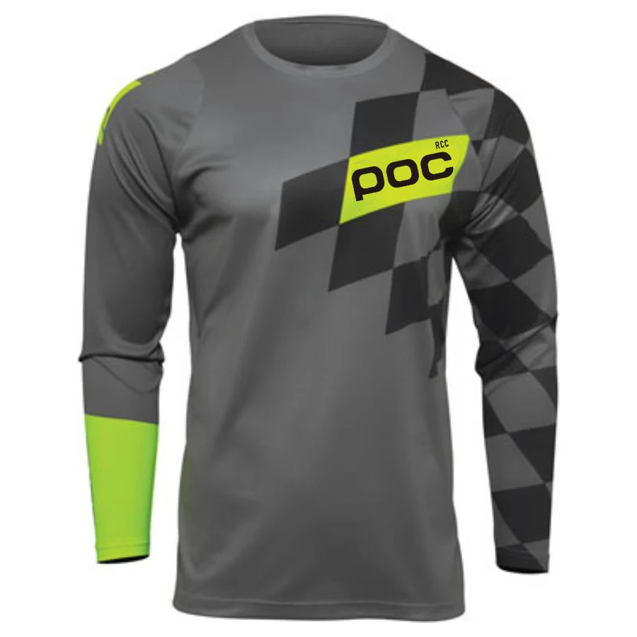 Man New Racing Downhill Jersey Mountain Bike Motorcycle Cycling Jersey Crossmax Shirt Ciclismo Clothes for Men POC