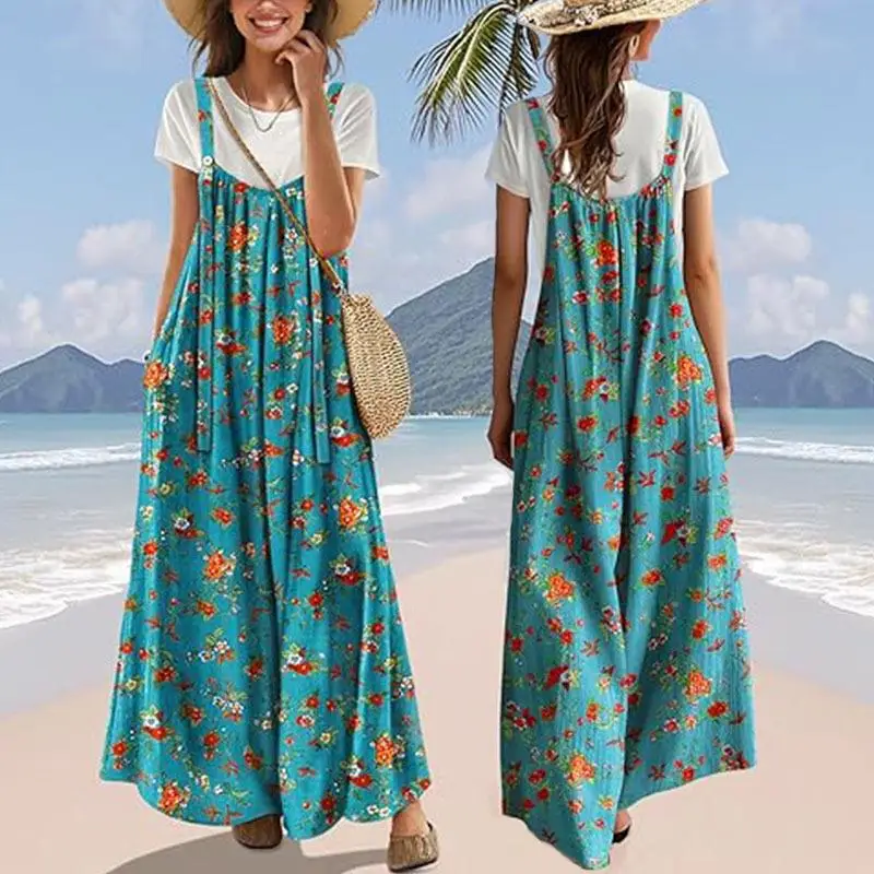 Summer 2025 Lazy Sle Overalls Set Women's Loose Casual Best Selling Item Long Sve Long Pants Cross-Border Clothing