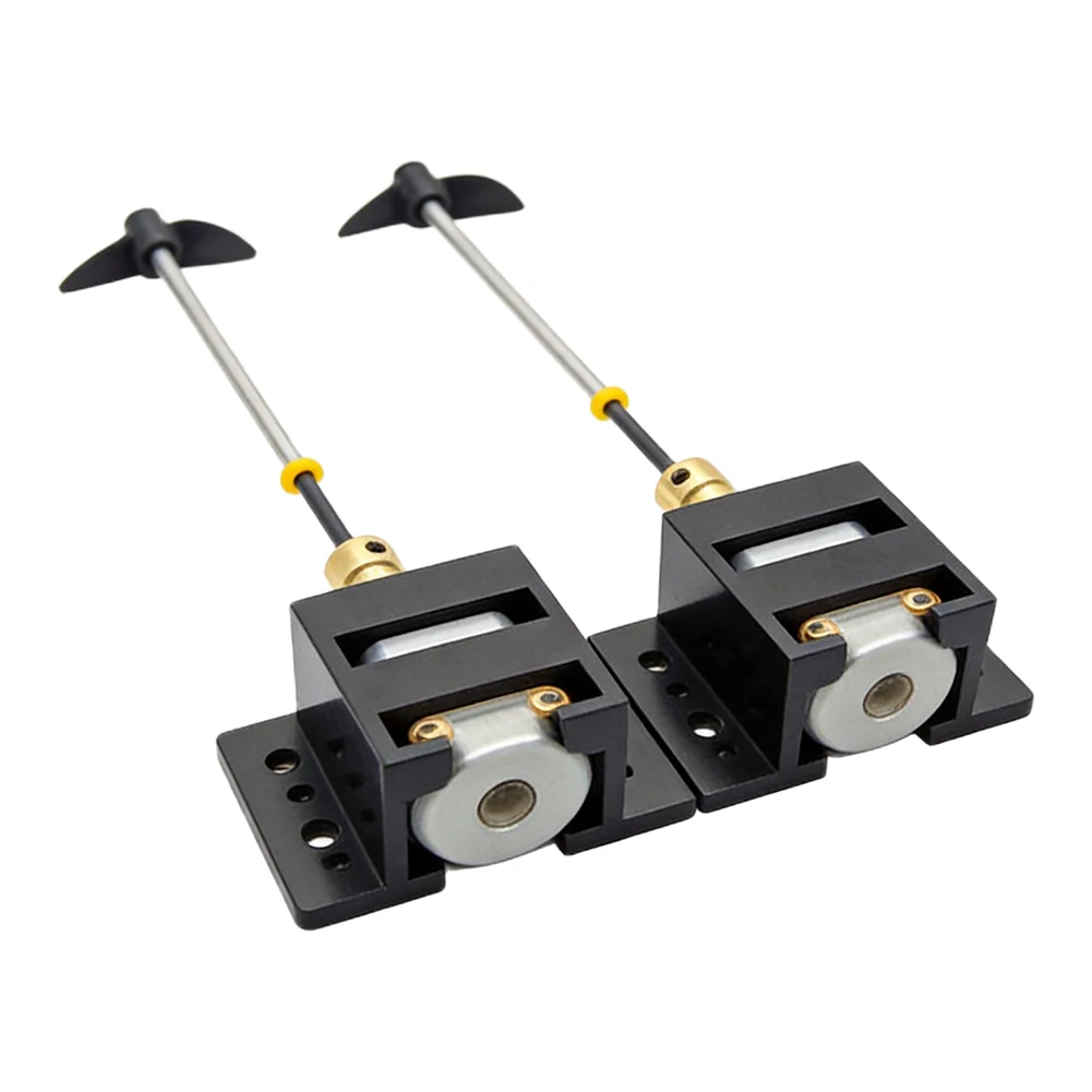 Versatile Rc Boat Upgrades Rc Motor RC Boat Drive Set Copper Coupling Motor Seat Included Propellers Included Easy Installation