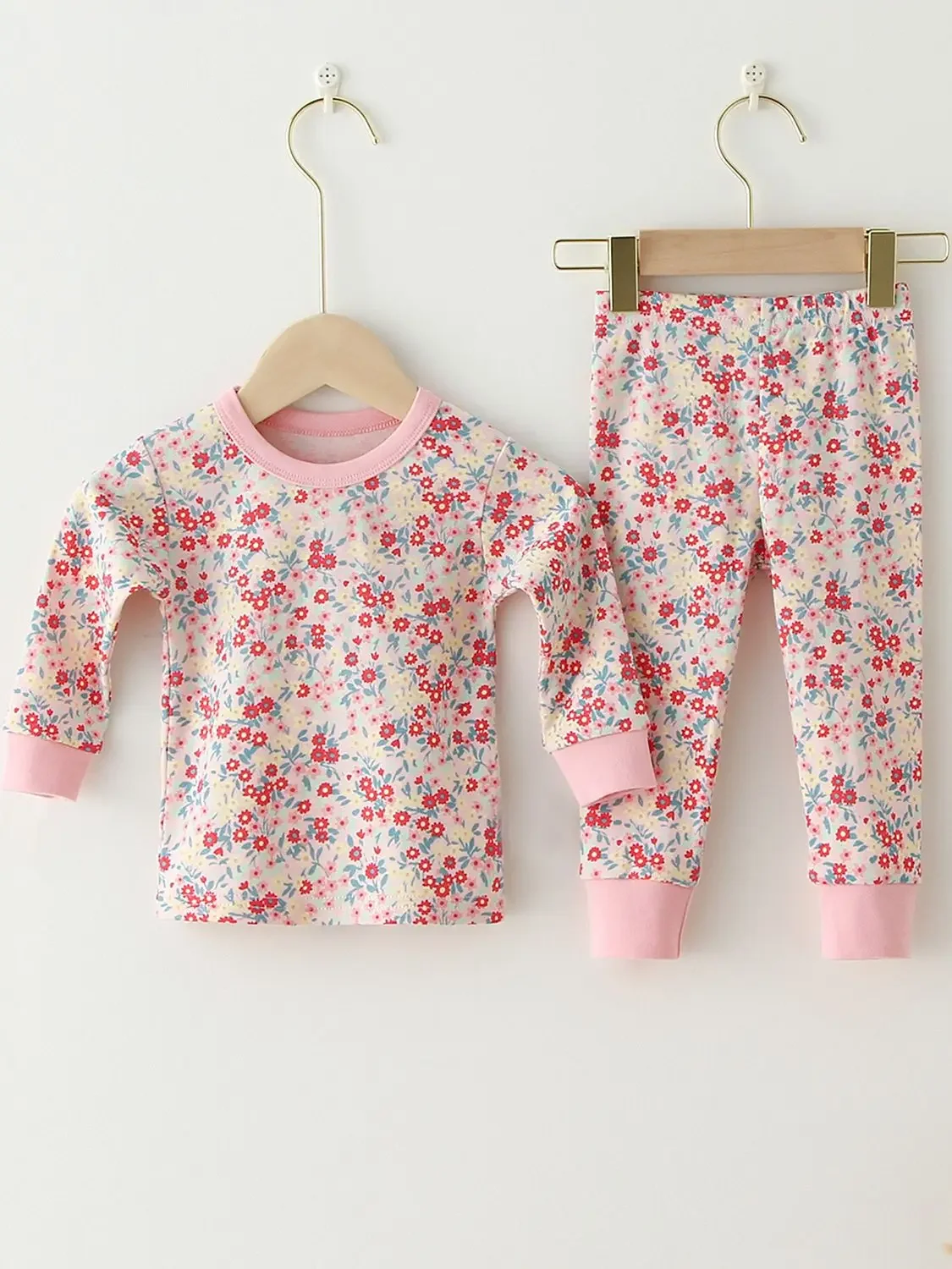 Children Pajamas Set Baby Suit Kids Clothes Toddler Boys Girls Clothing Soft Cotton Kids Tops Shirts Pants Home Kids Pajama