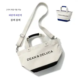 Canvas Crossbody Shoulder Bag Simple Versatile Handbag Deandeluca Small Tote Bag Fashionable Summer 2025 Ladies Handbag