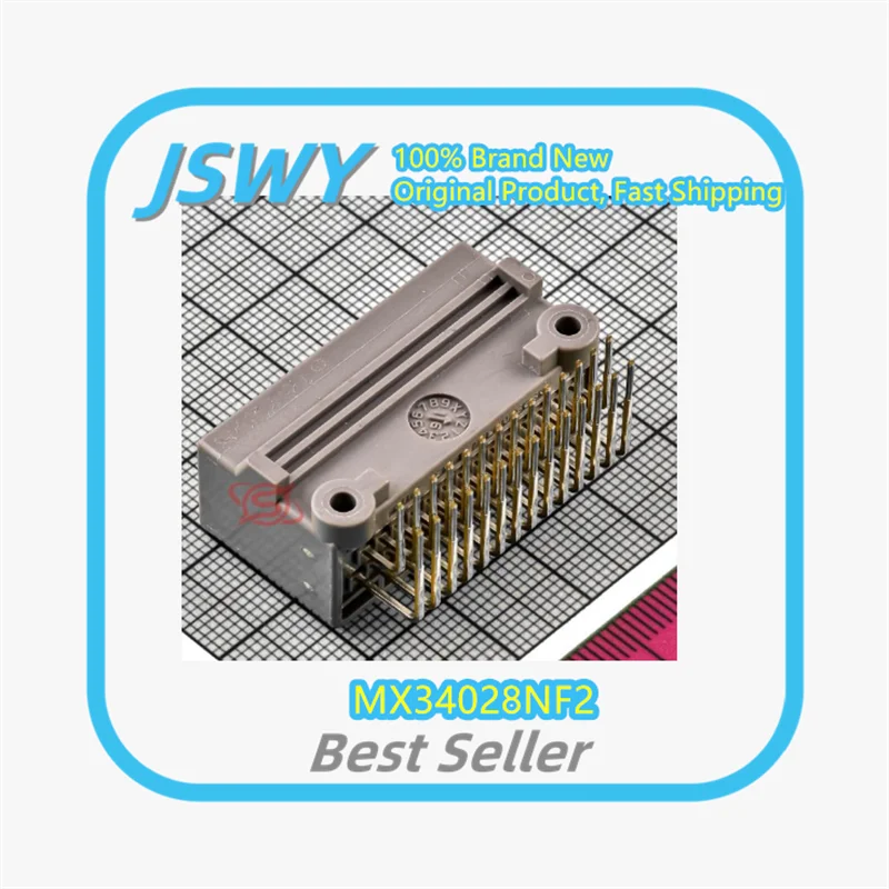 

(5/50 pieces) MX34028NF2 DIP Pin Socket Bent Pin Automotive Board Connector 28P Brand New Original Bestselling item in stock and