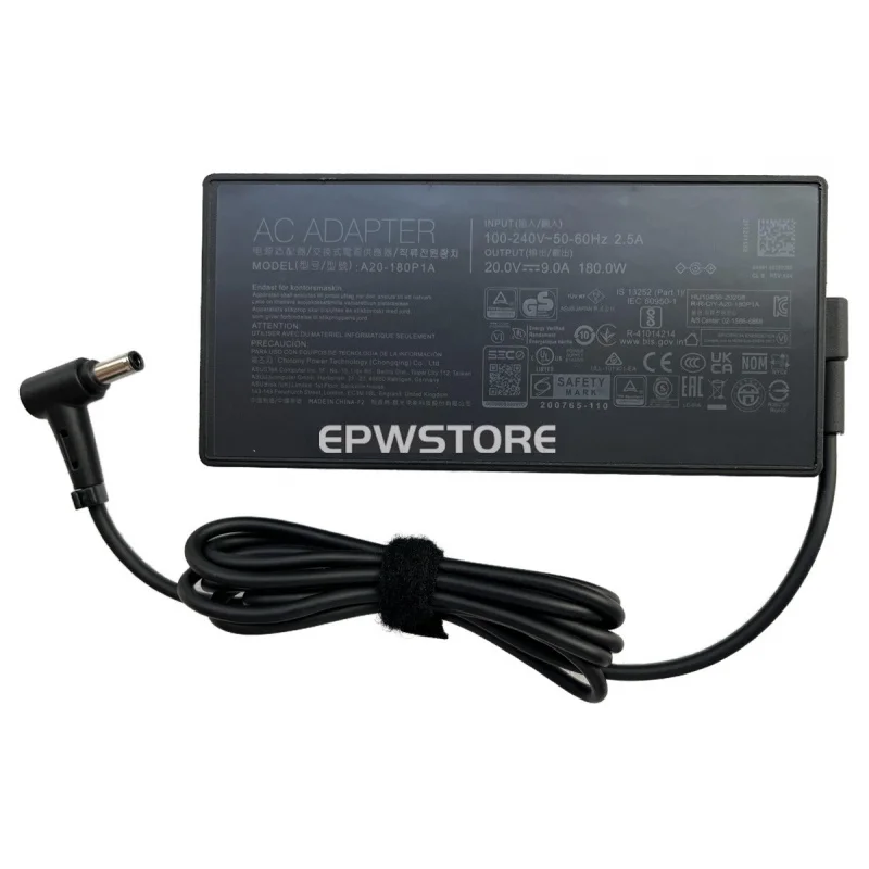 

Зарядное устройство T+ Slim 20V 180W AC для ASUS ROG Zephyrus M16 GU603 GU603HE-K8035R