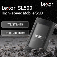 Lexar SL500-Magnetic version Portable Solid State Drives 1TB/2TB/4TB PSSD 2000MB/s High-Speed Portable SSD Type-c USB3.2