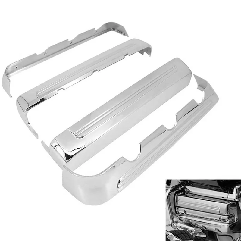 1 conjunto de capa de alumínio para quadro de motor, para honda gold wing gl1800 f6b 2001-2016 valkyrie 2014-2015-l94a