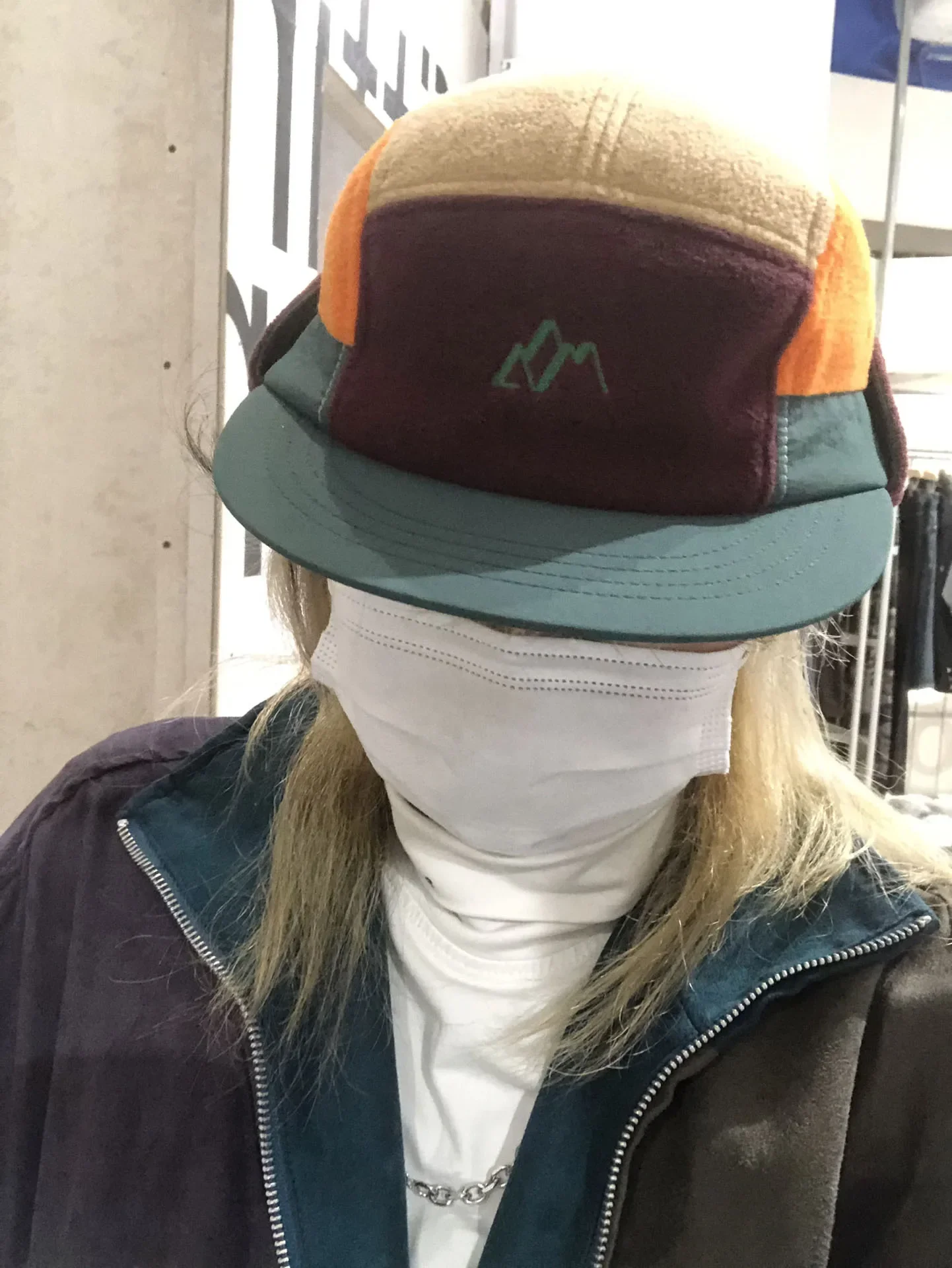 2023New Kurze Krempe Farbe Passenden Ohr Schutz Herbst Winter männer frauen Baseball Kappe Warme Outdoor Samt Aviator eimer Hut – Detail 3
